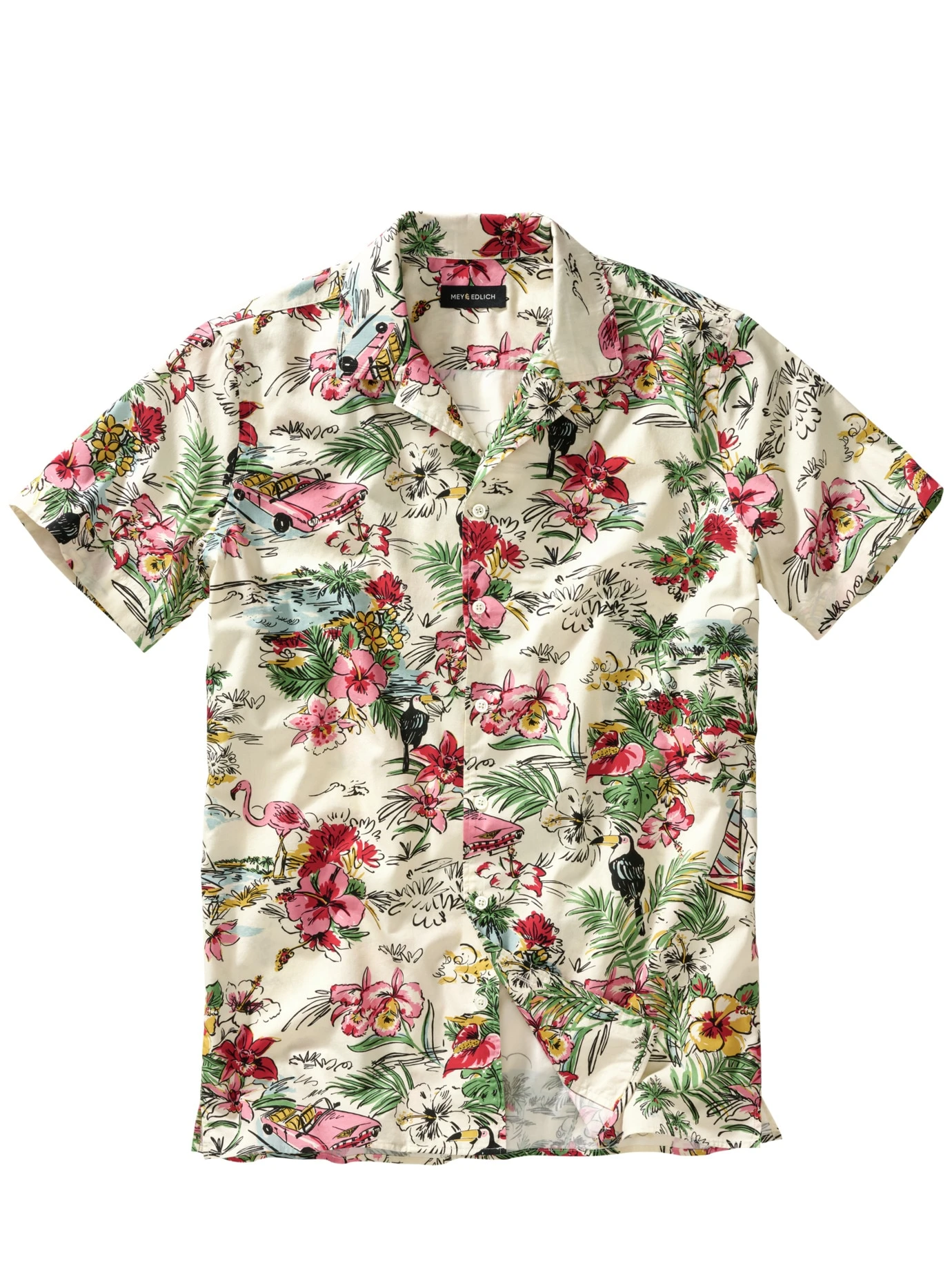 Privatdetektiv-Hemd im 80er-Jahre-Design