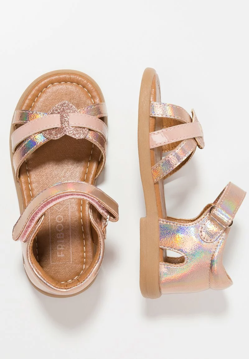 Friboo Kinder Sandalette in Rose Gold