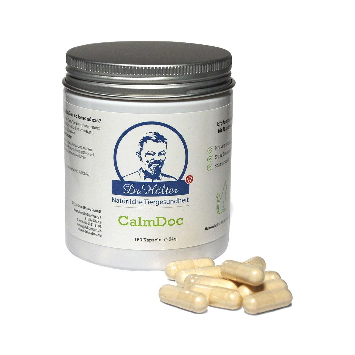 Dr. Hölter CalmDoc Kapseln für Hunde und Katzen