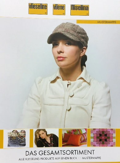 Vlieseline Musterbuch mit Fühlmustern