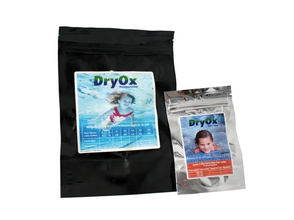 DryOx Tabletten für Schwimmbadreinigung