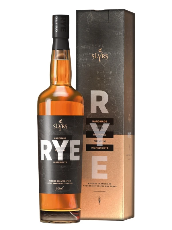 Slyrs Rye Bavarian Whisky Flasche