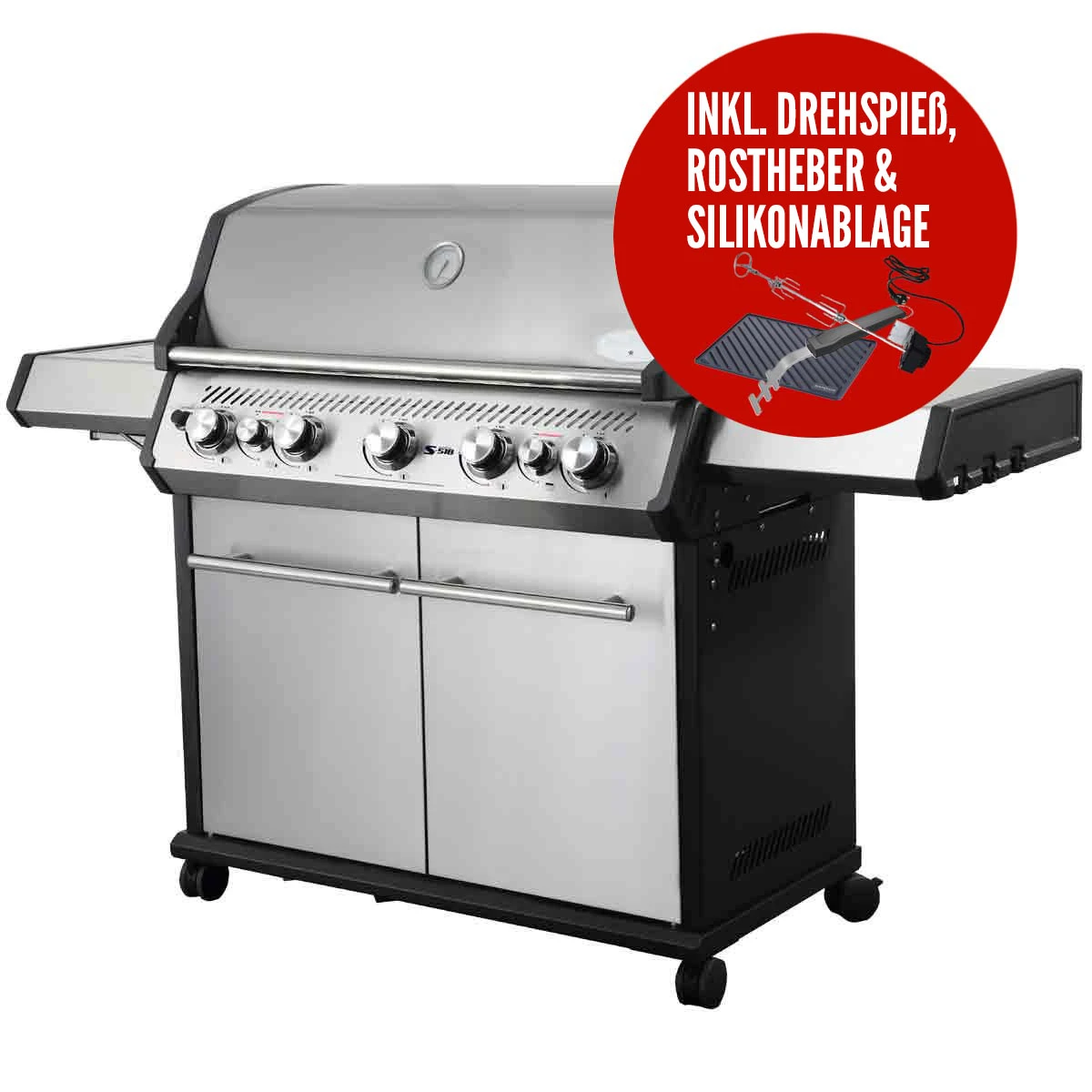 SANTOS S-518 Premium Gasgrill