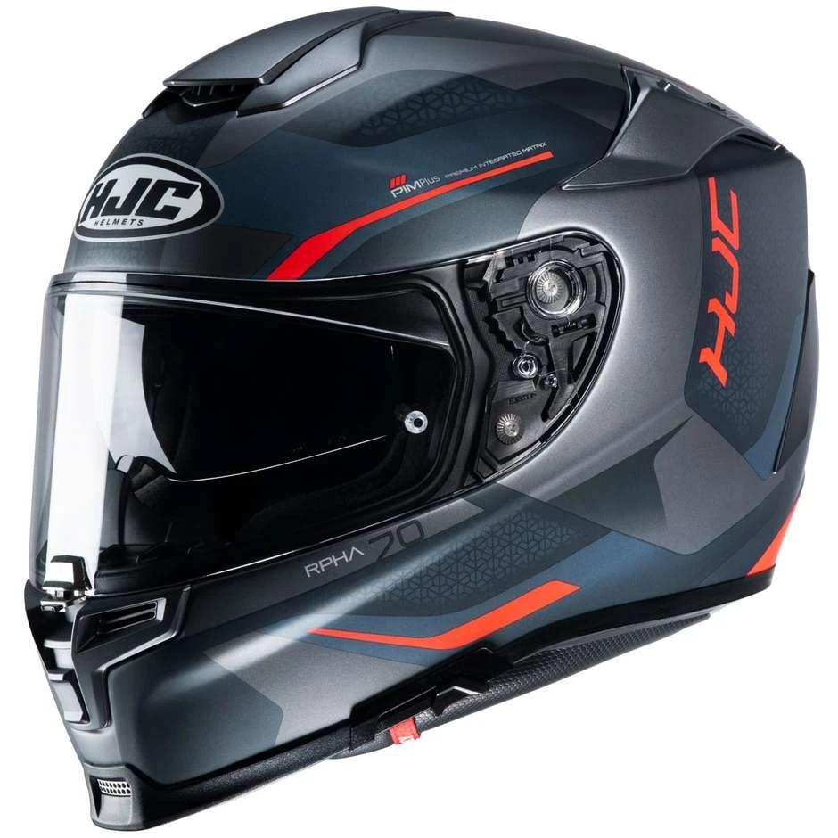 HJC RPHA 70 Helm in Schwarz-Grau-Rot