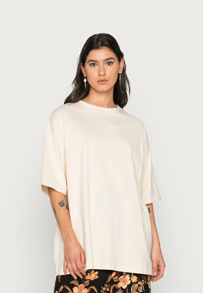Even&Odd Damen T-Shirt Basic in Off-White