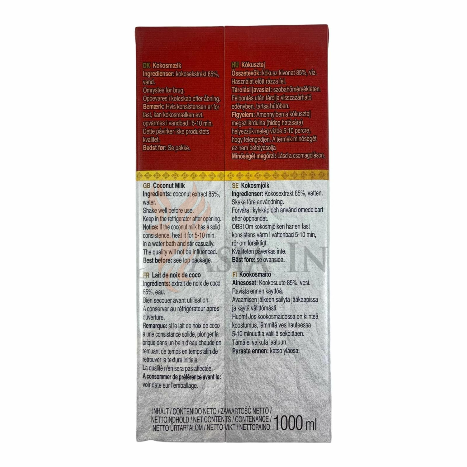 Orient Gourmet Premium Kokosmilch 12er Pack