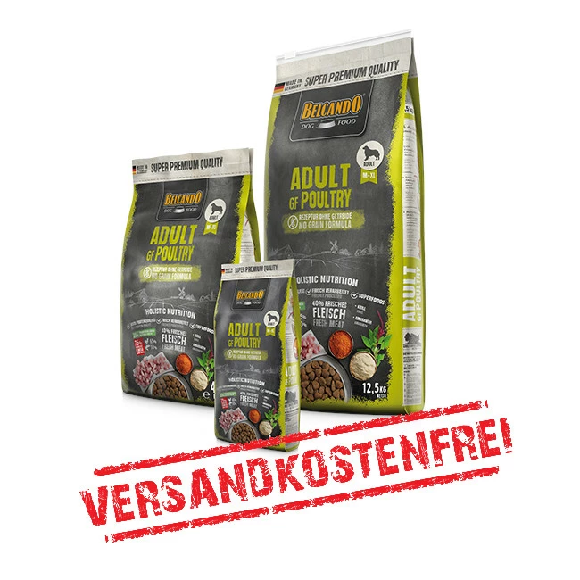 Belcando Adult GF Poultry 2er-Pack 25kg - getreidefreies Hundefutter